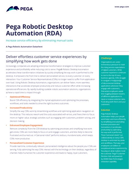 pega robotic desktop automation.